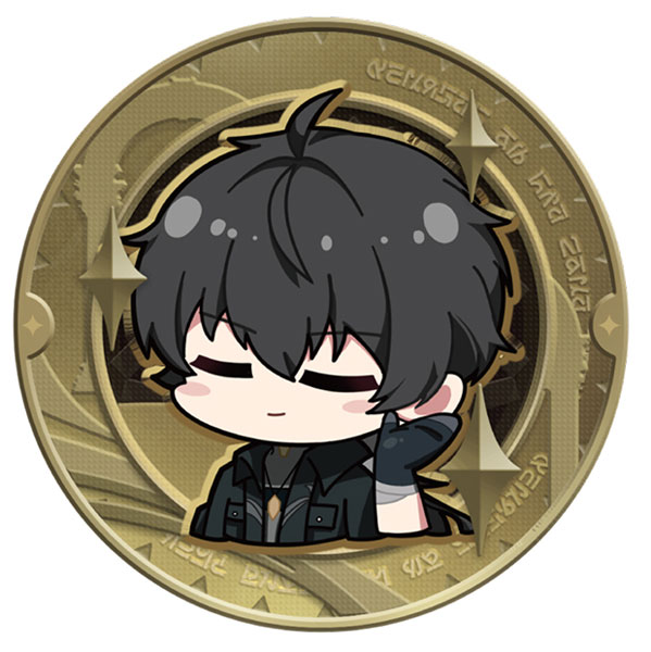 (KG) Wuthering Waves Resonator Themed Metal Medal Male Rover