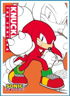 (SA) Character Sleeve Sonic the Hedgehog Knuckles