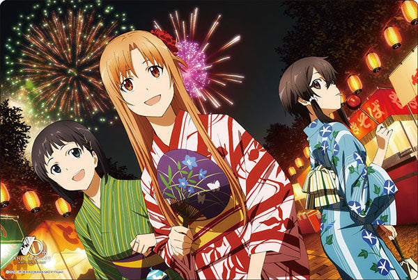 (SA) Bushiroad Rubber Mat Collection V2 Vol.847 Sword Art Online 10th Anniversary [Asuna & Suguha & Shino]