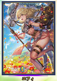 [SALE] Fire Emblem Cipher Matte Card Sleeve Faye No. FE51