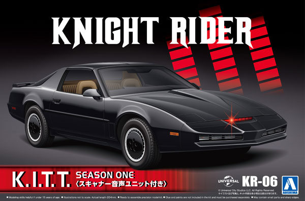 (SA) Knight Rider K.I.T.T. Season One w/Scanner Voice Unit