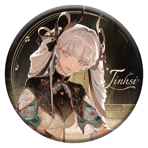 (KG) Wuthering Waves All That Resonates Themed Reflective Tin Badge Jinhsi