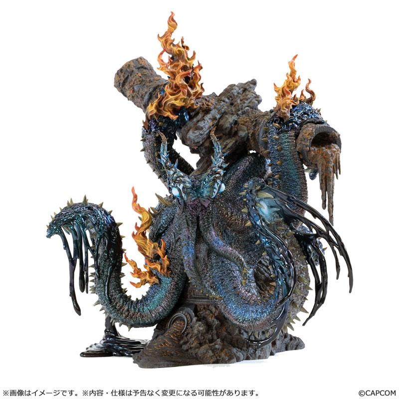 (PO) Capcom Figure Builder Creator's Model Monster Hunter Wilds - Hell Flame Octopus Nu Udra