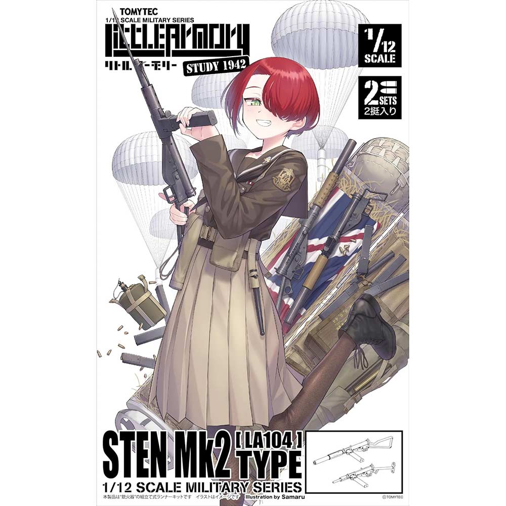 LittleArmory LA104 Sten Mk2 Type