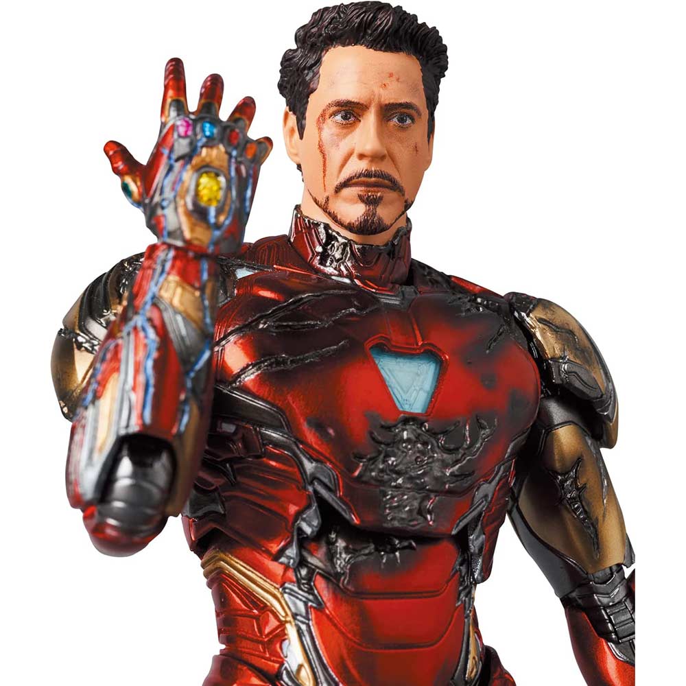 (PO) MAFEX Avengers: Endgame - Iron Man Mark 85 (Battle Damage Ver.)
