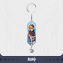 Genshin Impact Farewell of Snezhnaya Chara Metal Keychain - Childe