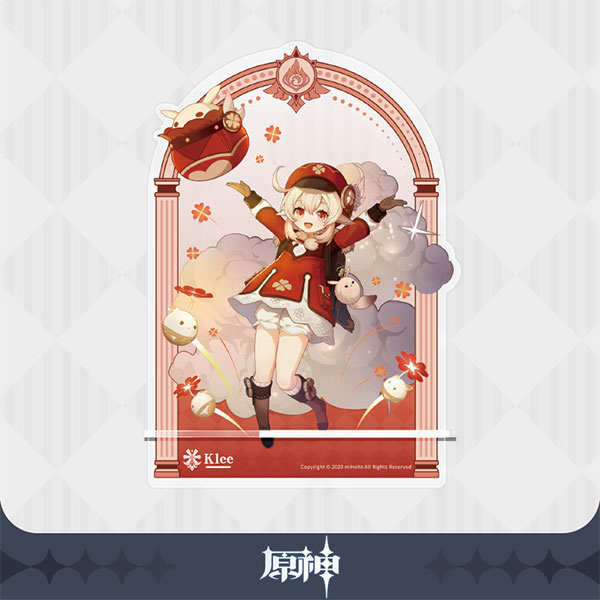 Genshin Impact Spark Knight Chara Acrylic Smartphone Stand - Klee