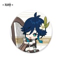 Genshin Impact Melodies of an Endless Journey Chara Deformed Tin Badge Venti