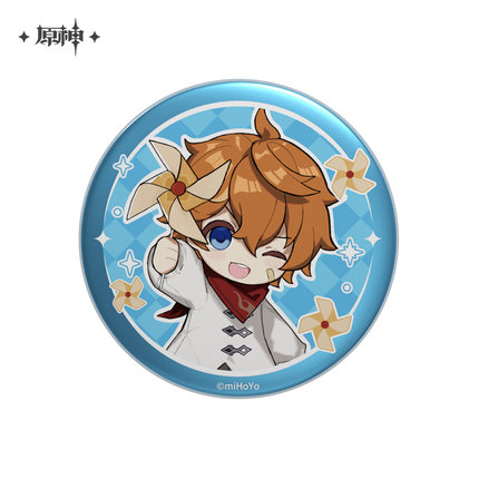 Genshin Impact Childhood Dreamscape Chibi Can Badge - Childe
