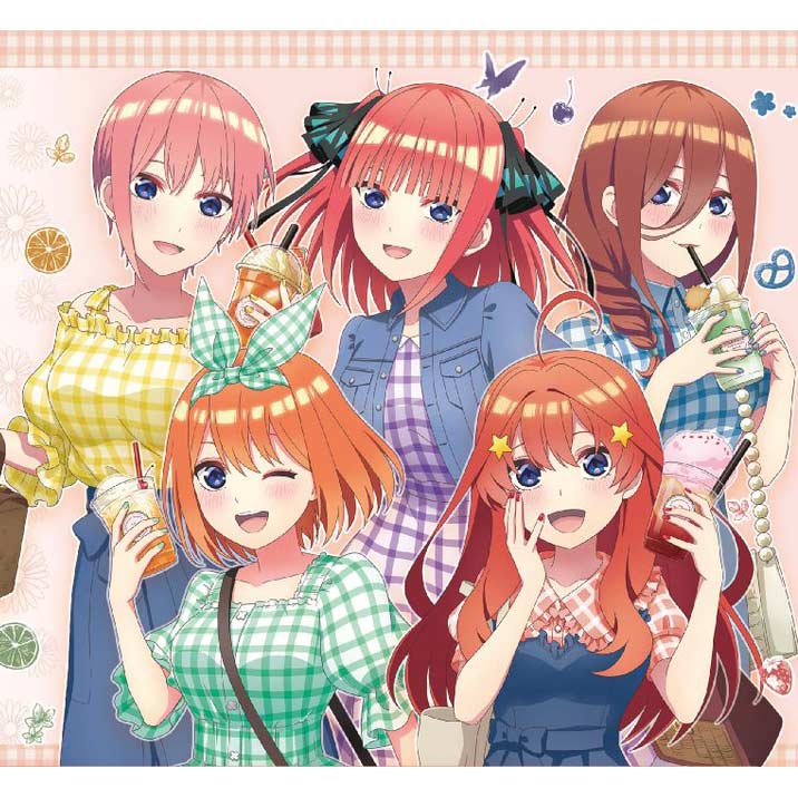 Atari Tsuki Lucky Kuji The Quintessential Quintuplets Can Badge Box vol.2