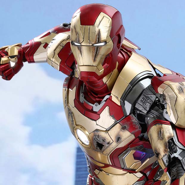 (PO) Quarter Scale QS008 - Iron Man 3 - Mark XLII (Deluxe Version) (Reissue)