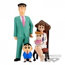 Crayon Shin-chan Nohara Family Portraits Figure set