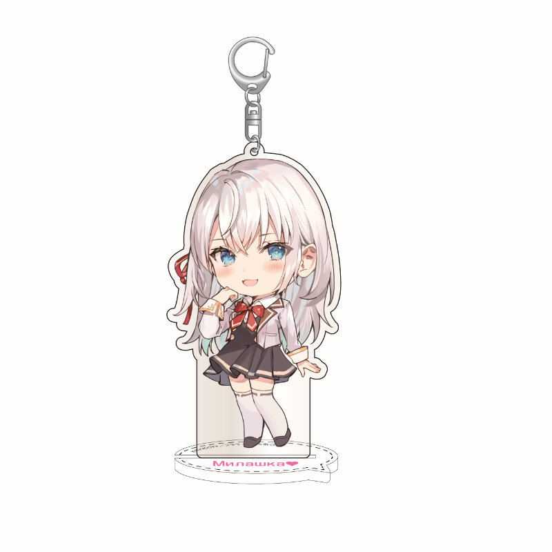 (PO) Alya Sometimes Hides Her Feelings in Russian Acrylic Key Chain SD with Stand Alya A