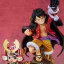 Figuarts Zero One Piece - Monkey D. Luffy WT100 Anniversary Eichiro Oda Original Illustration 100 Views of Pirates