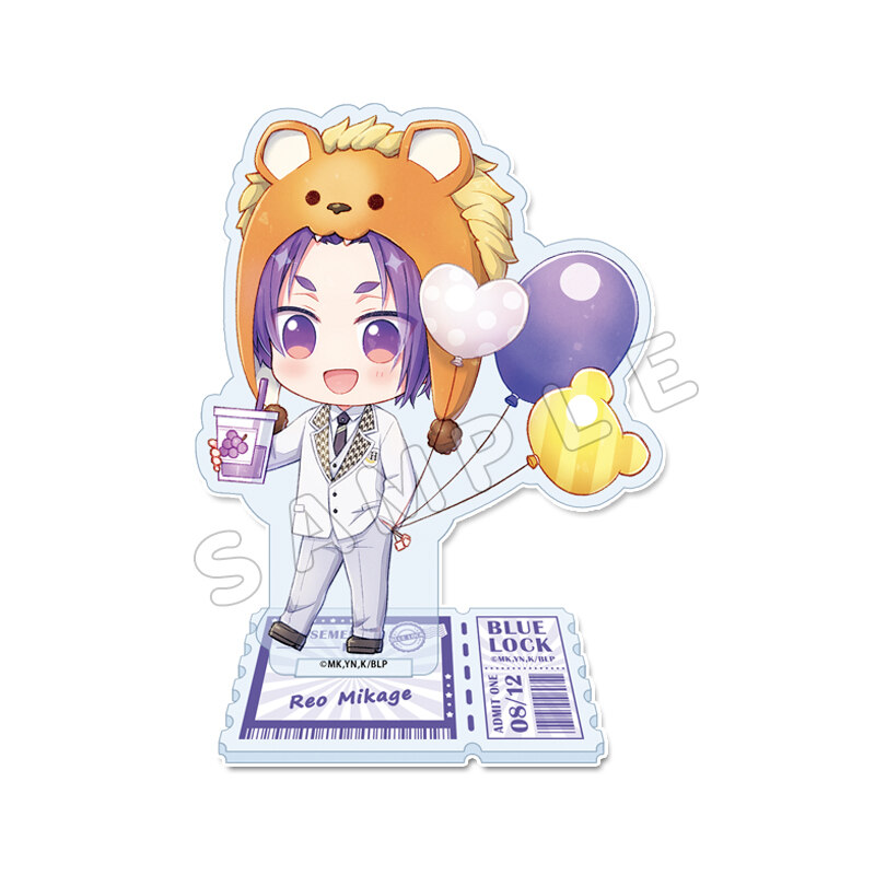 (PO) Blue Lock Puchichoko Acrylic Stand Mikage Reo Amusement Park