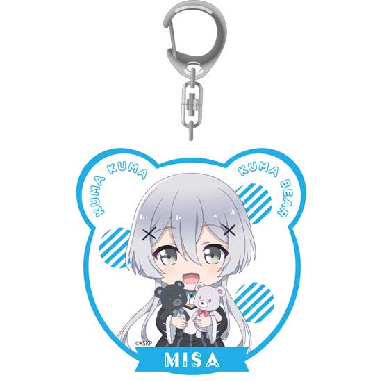 (PO) Kuma Kuma Kuma Bear Nendoroid Plus Acrylic Key Chain - Misa