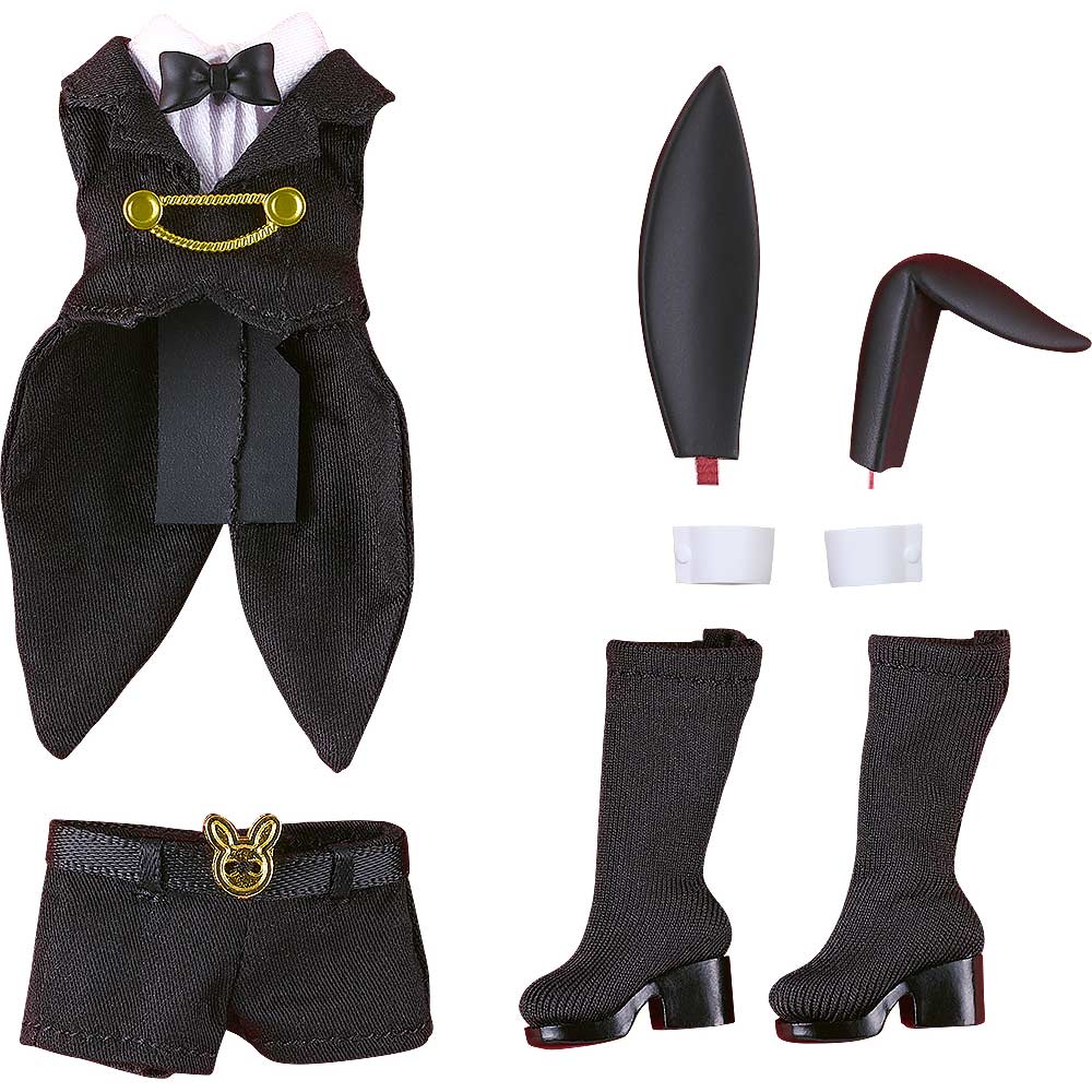 (PO) Nendoroid Doll Outfit Set Bunny Suit (Black)