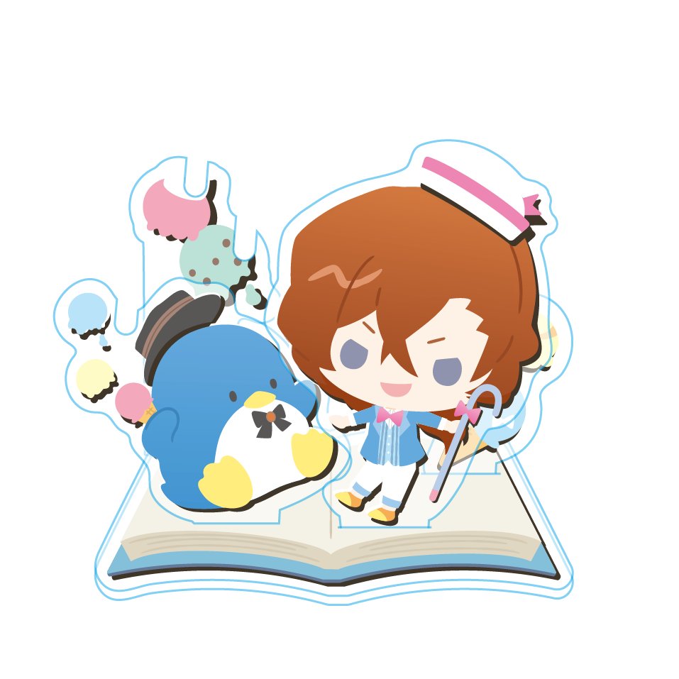 Bungo Stray Dogs x Sanrio Characters Accessory Stand Nakahara Chuya x Tuxedosam