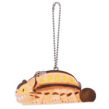 Studio Ghibli My Neighbor Totoro Flocking Key Chain Catbus