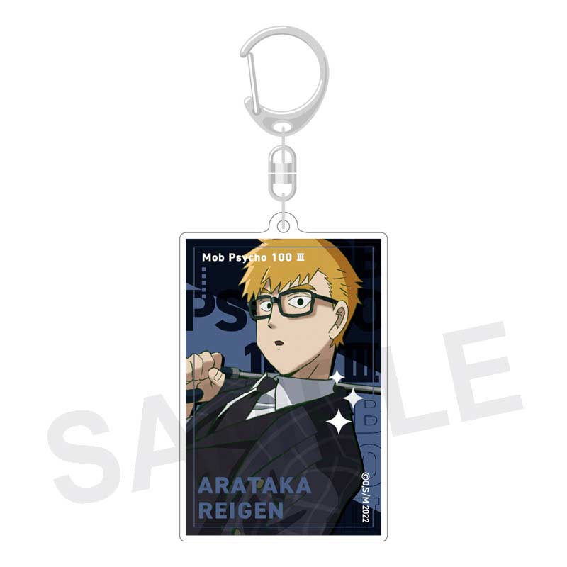 (PO) Mob Psycho 100 III Square Key Chain - Reigen Arataka