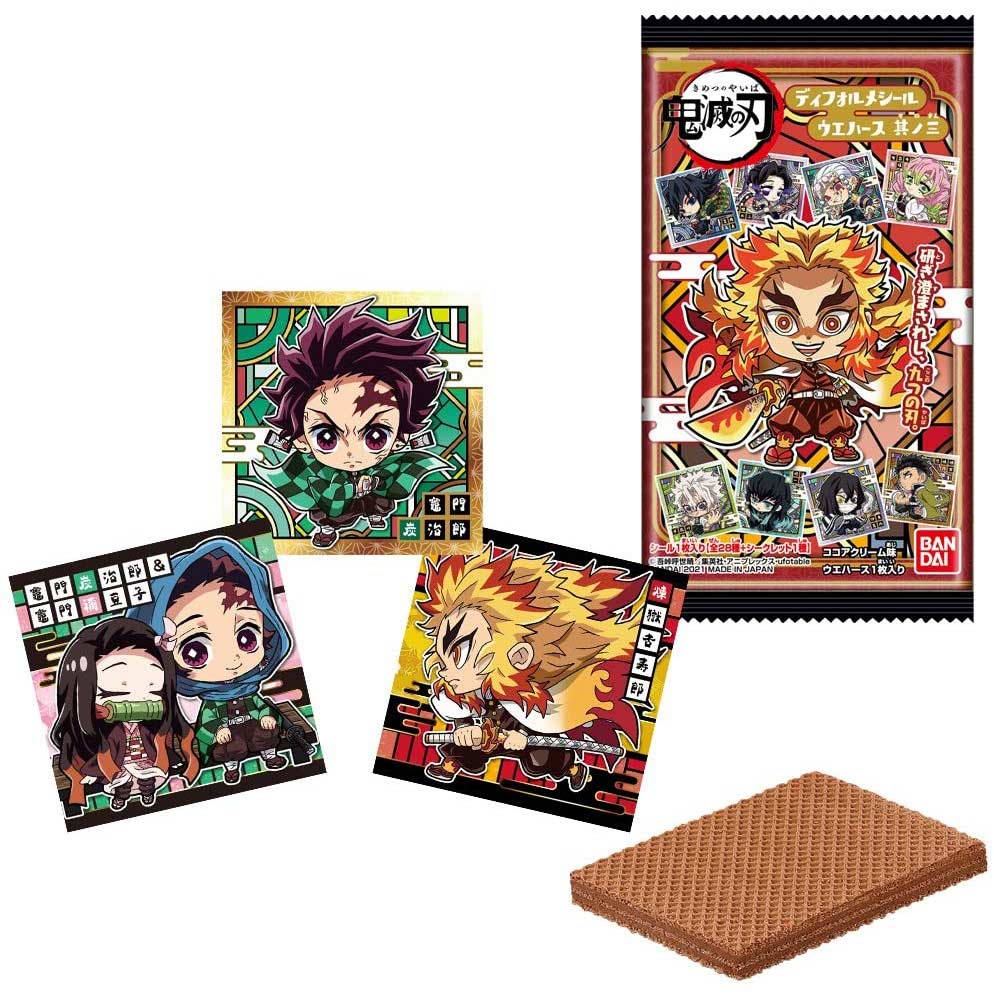 Demon Slayer: Kimetsu no Yaiba Deformed Sticker Wafer Vol. 3 [BOX]