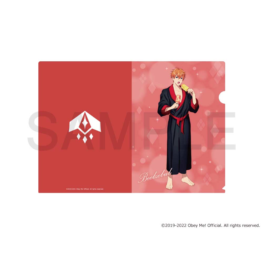 (PO) Obey Me! Happy 1st Devil Day! Clear File - Beelzebub