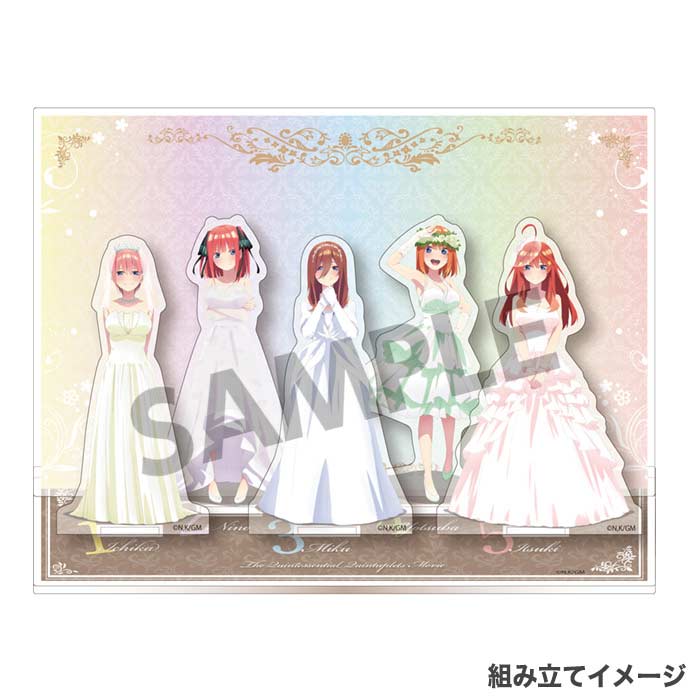 (PO) The Quintessential Quintuplets Movie Diorama Acrylic Stand Wedding Dress Ver.