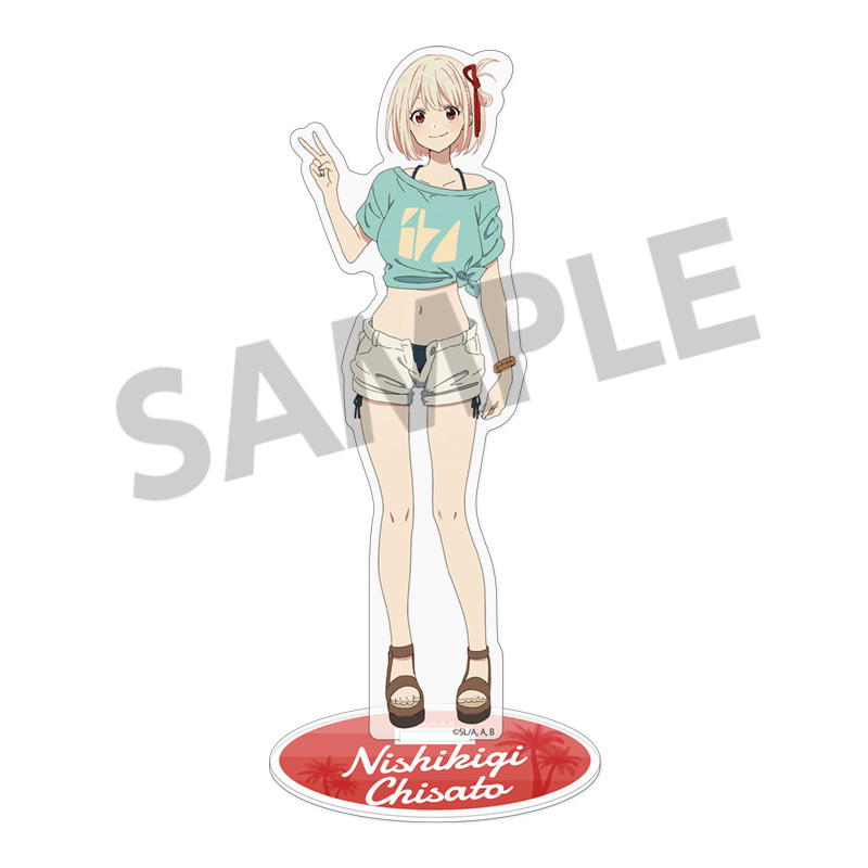 (PO) Lycoris Recoil Acrylic Figure Nishikigi Chisato Hawaii Ver.