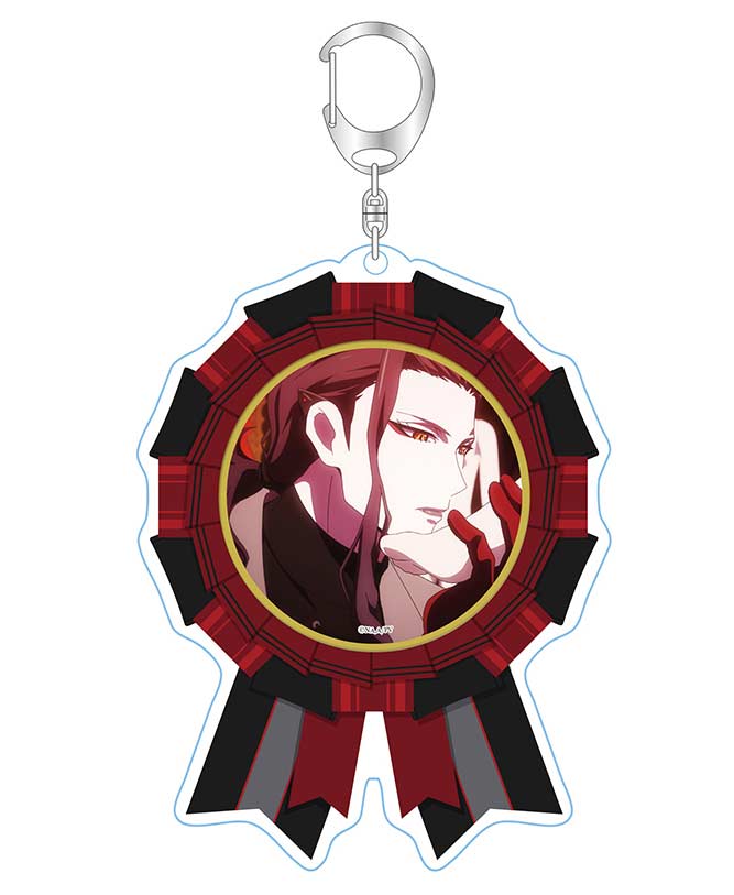 (PO) Visual Prison Rosette Style Acrylic Key Chain Mist Flaive