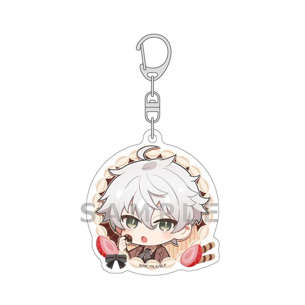 (PO) Blue Lock Acrylic Key Chain Nagi Seishiro / Chocolate Outfit