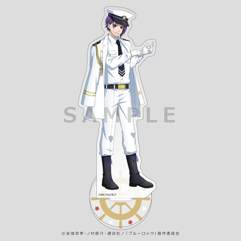 (PO) Blue Lock Original Illustration Acrylic Stand Mikage Reo Marine Look