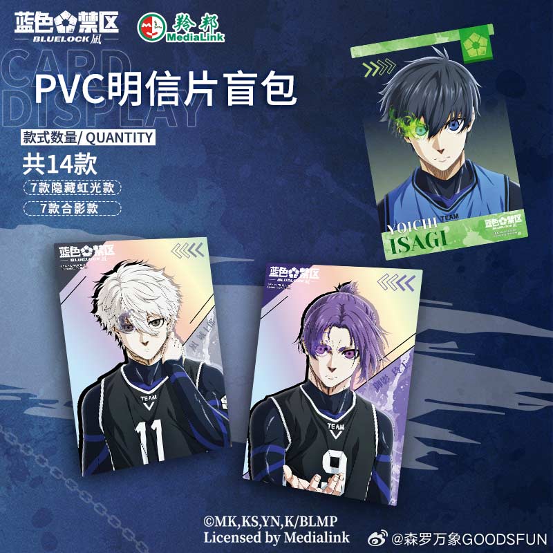 Blue Lock Polaroid Blind Pack [BOX]