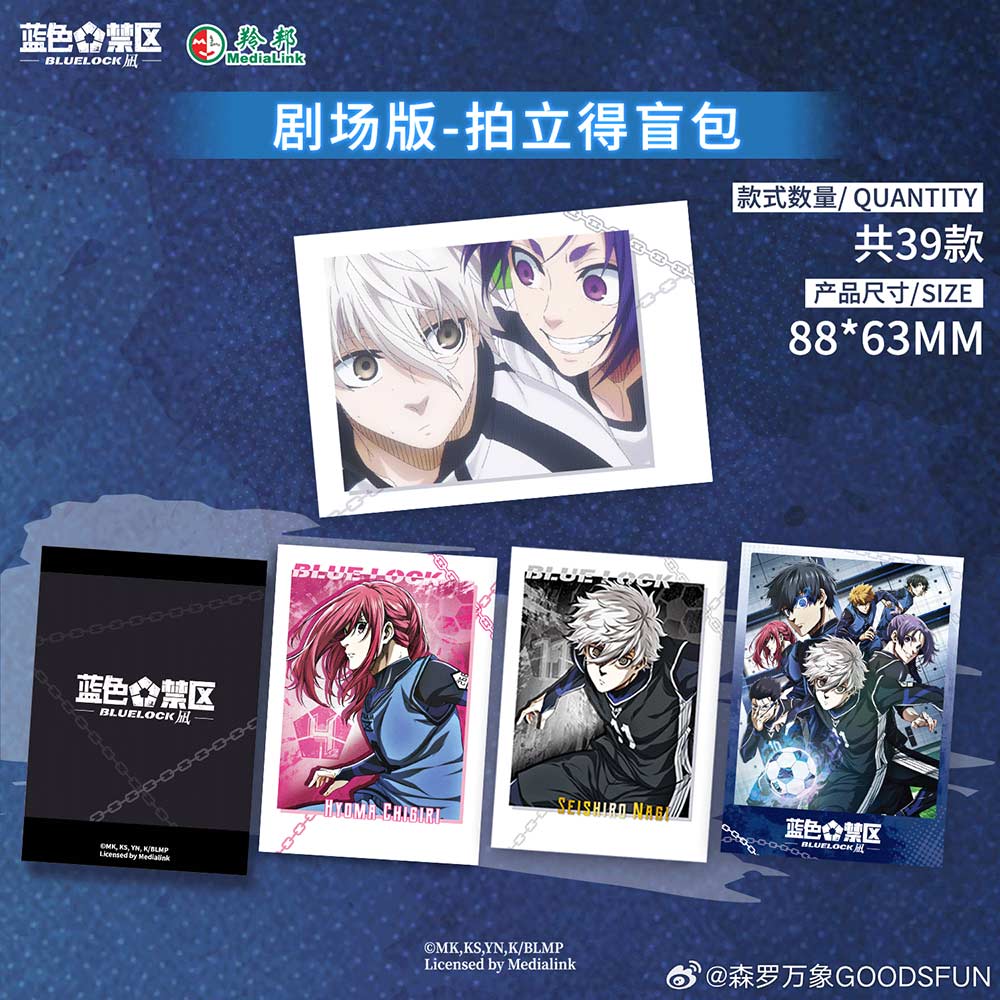 Blue Lock PVC Postcard [BOX]