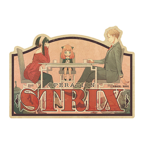 SPY x FAMILY Travel Sticker 6 Operation (STORIX)