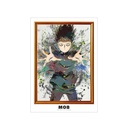 (PO) Mob Psycho 100 III Kageyama Shigeo Grunge Canvas A3 Matted Poster