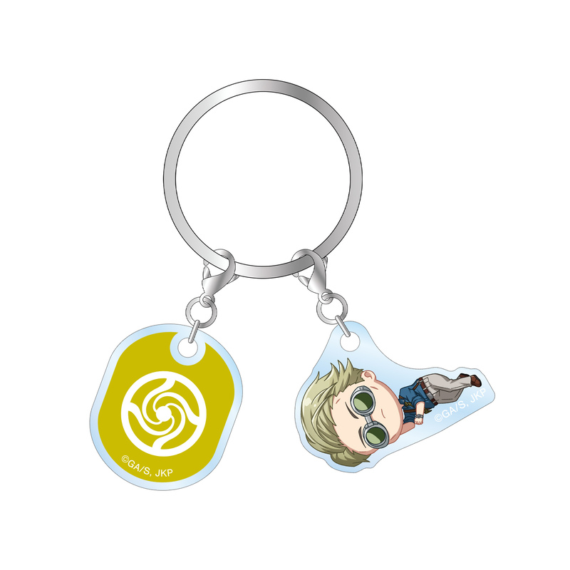 (PO) Jujutsu Kaisen Nanami Kento Chibikoro Twin Acrylic Key Chain