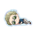(PO) Jujutsu Kaisen Nanami Kento Chibikoro Aurora Sticker
