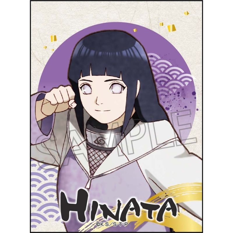 (PO) NARUTO -Shippuden- Vintage Series Sticker Hyuga Hinata