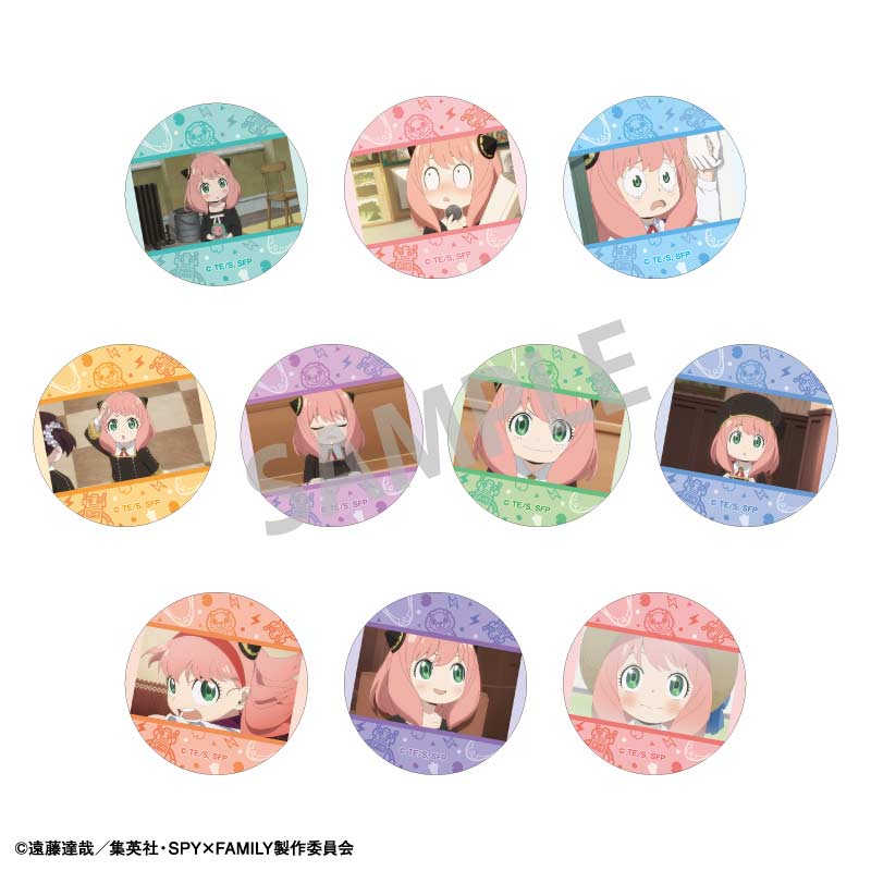 (PO) SPY x FAMILY Pick Chara Hologram Can Badge Anya 2 [BOX]