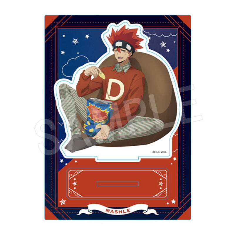 Mashle: Magic and Muscles Acrylic Stand Night Routine Ver. Dot Barrett