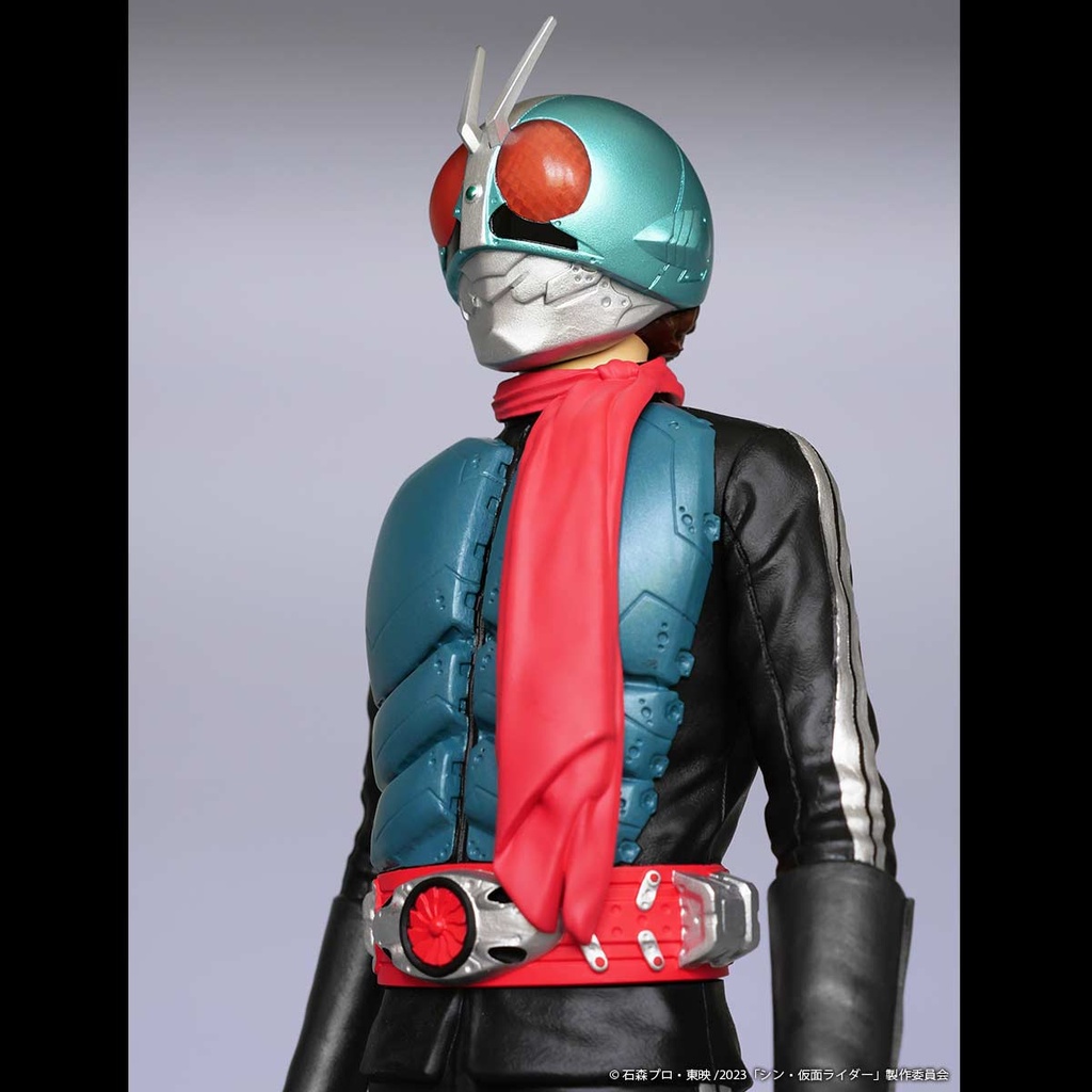 (PO) Jumbo Soft Vinyl Figure 1/6 Shin Kamen Rider - Kamen Rider 2 + 1