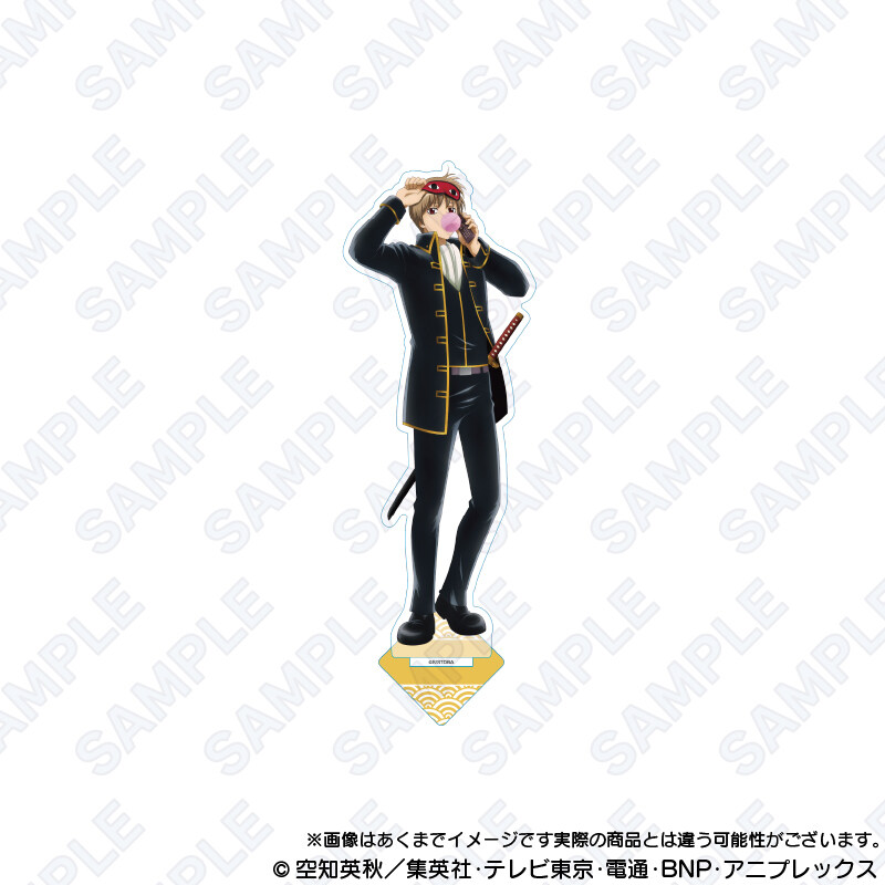 (PO) Gintama Deka Acrylic Stand Mobile Phone Ver. Okita Sougo