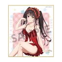 (PO) Date A Live V Original Illustration Mini Shikishi Tokisaki Kurumi Nightwear Ver.