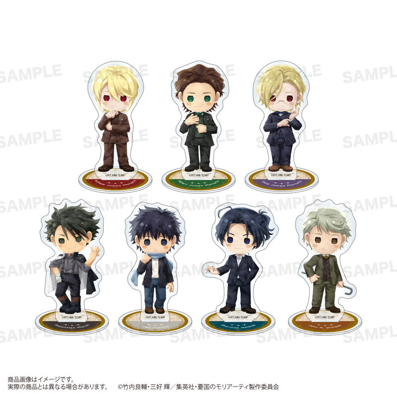 (PO) Moriarty the Patriot Trading Acrylic Stand Charamage [BOX]