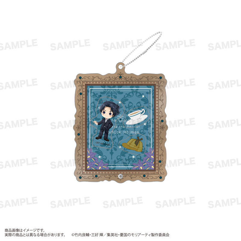 (PO) Moriarty the Patriot Shakashaka Acrylic Key Chain Charamage Sherlock