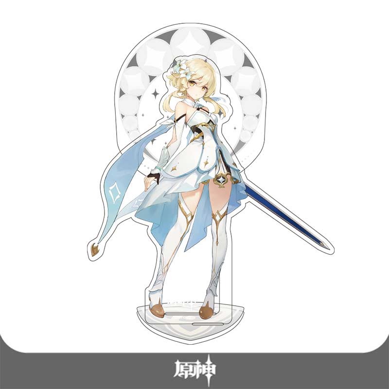 Genshin Impact Traveler Series Chara Acrylic Stand - Traveler Female