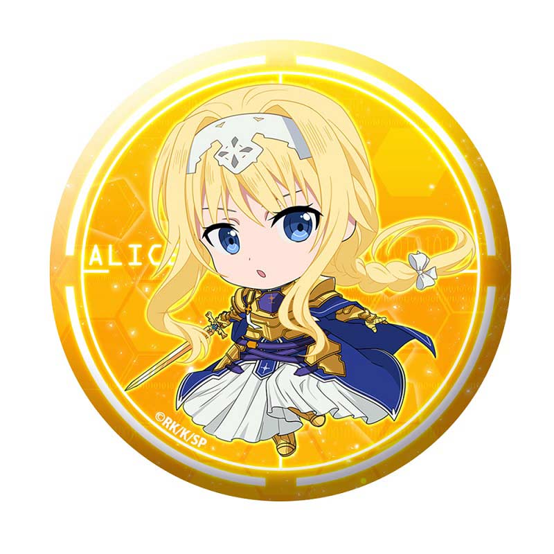 (PO) Sword Art Online Big Can Badge - Alice
