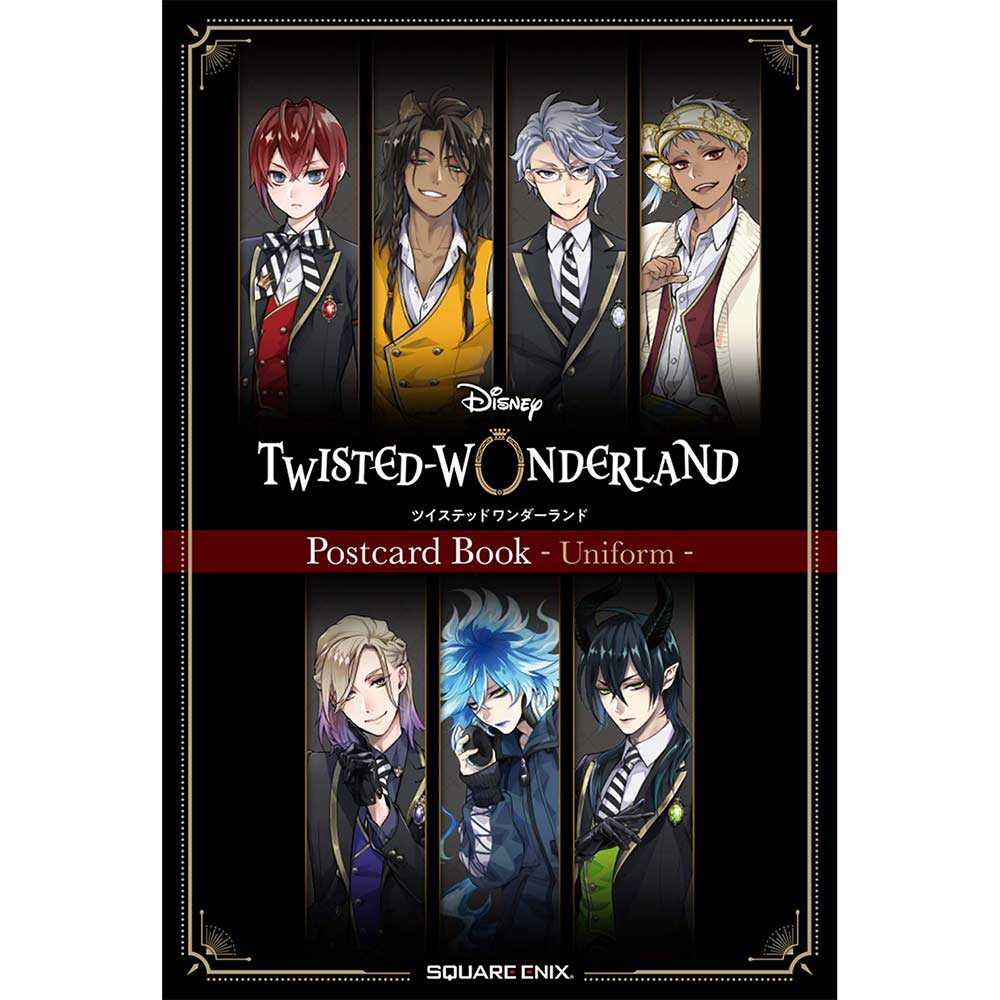 Disney Twisted Wonderland Post Card Book -Uniform- (Book)