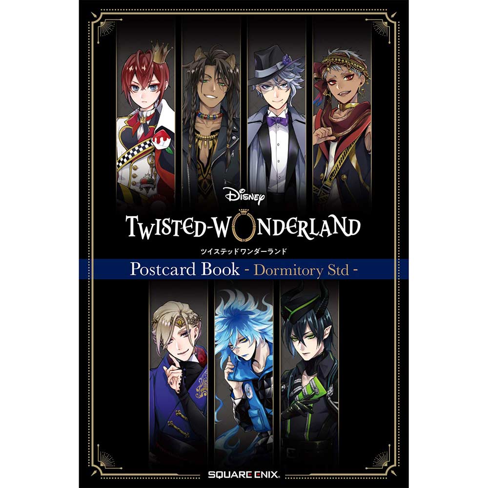 Disney Twisted Wonderland Post Card Book -Dormitory Std- (Book)
