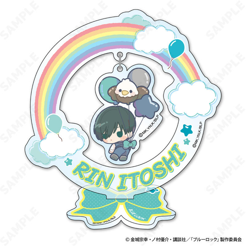 (PO) Blue Lock Acrylic Stand Mini Character Ver. 6 Itoshi Rin Napoleon Jacket x Hawk Vol. 2